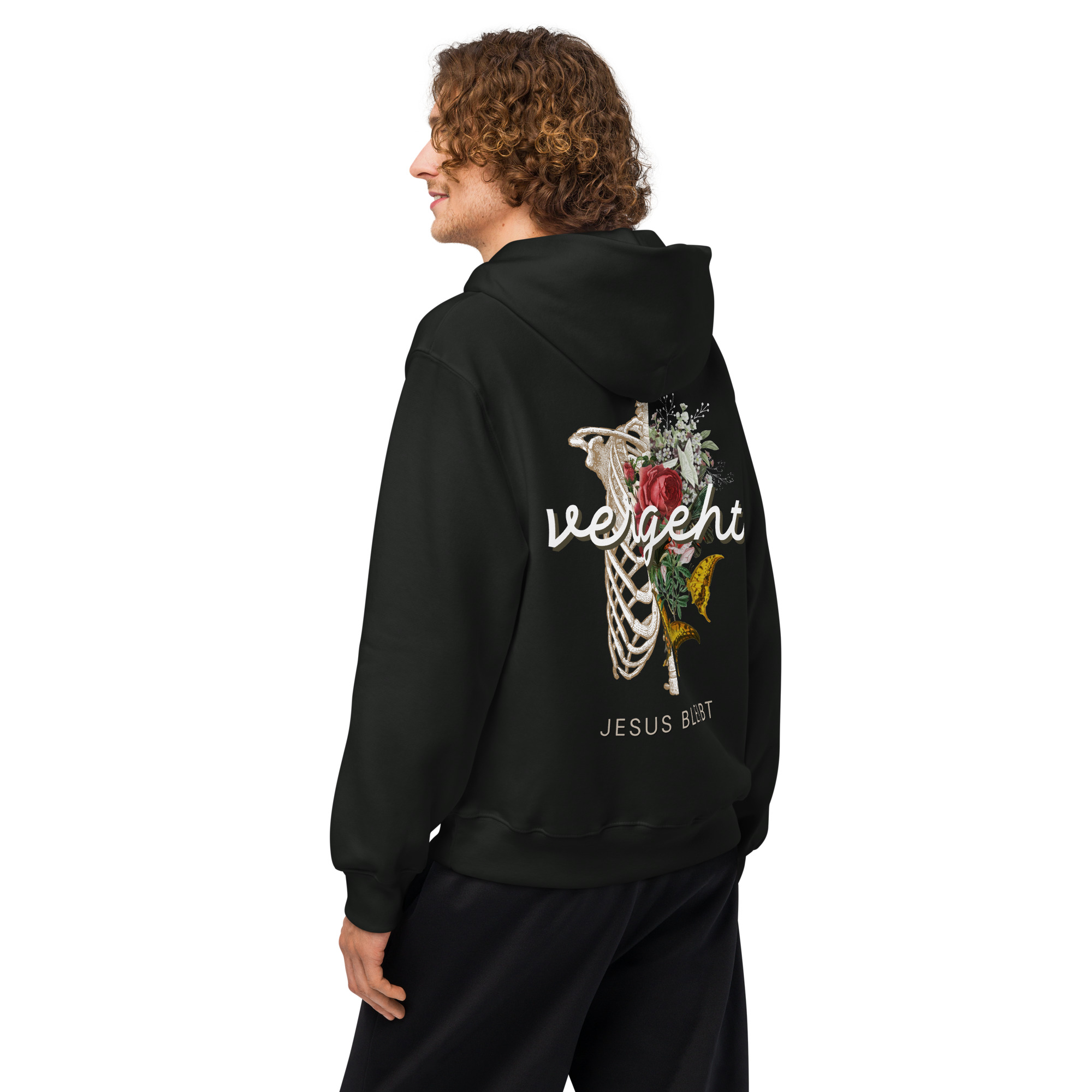 Alles vergeht - Oversize-Hoodie – Bild 10