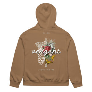 Alles vergeht - Oversize-Hoodie – Bild 7