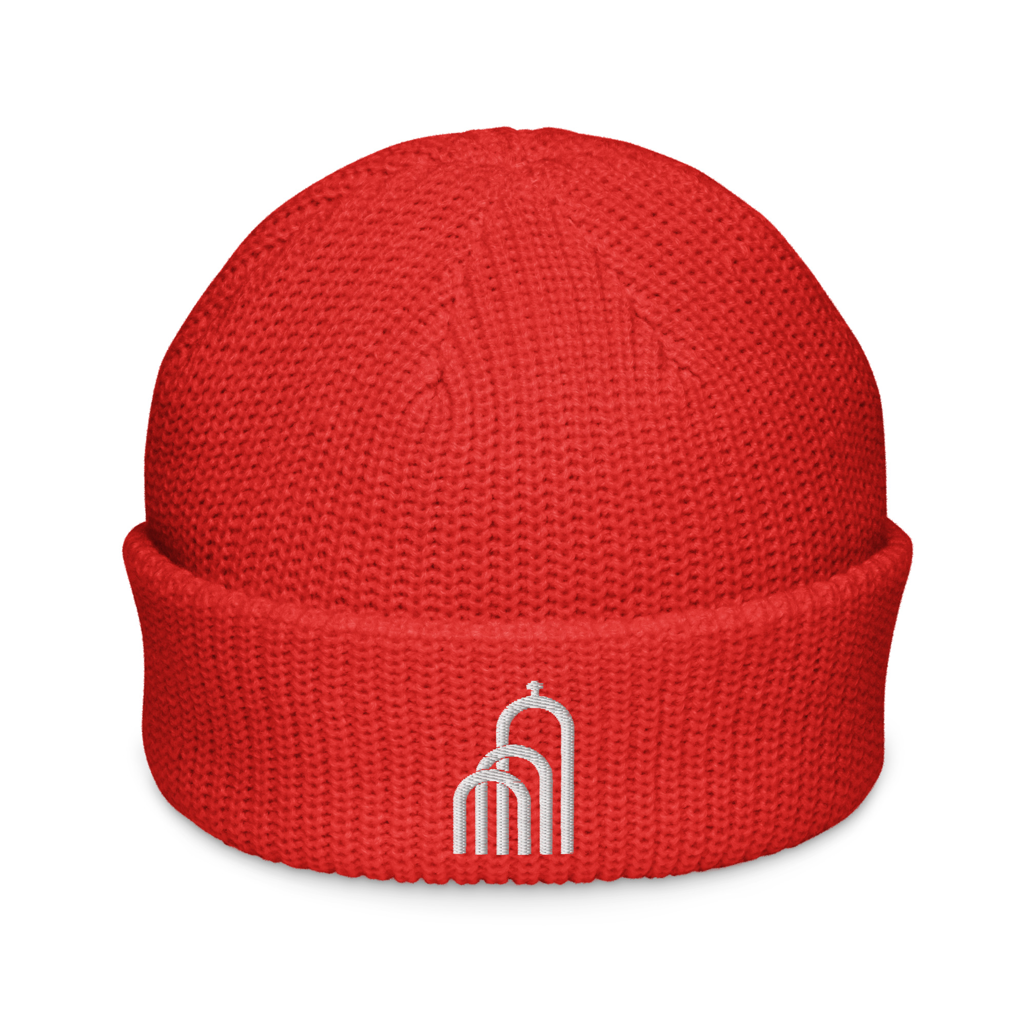 Weißes Logo - Fischermütze – Bild 4