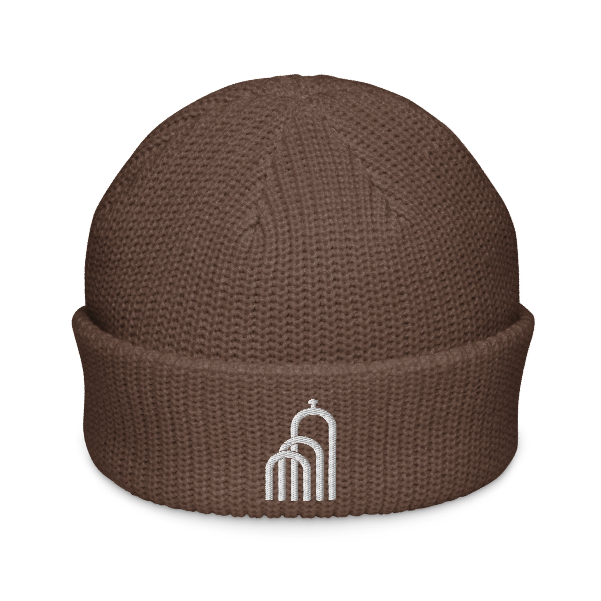 Weißes Logo - Fischermütze – Bild 3