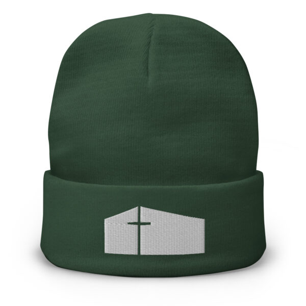 Weißes Kiw-Logo - Beanie - Unisex