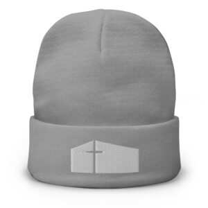 Weißes Kiw-Logo - Beanie - Unisex – Bild 3