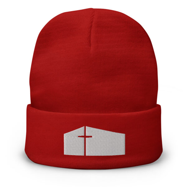 Weißes Kiw-Logo - Beanie - Unisex