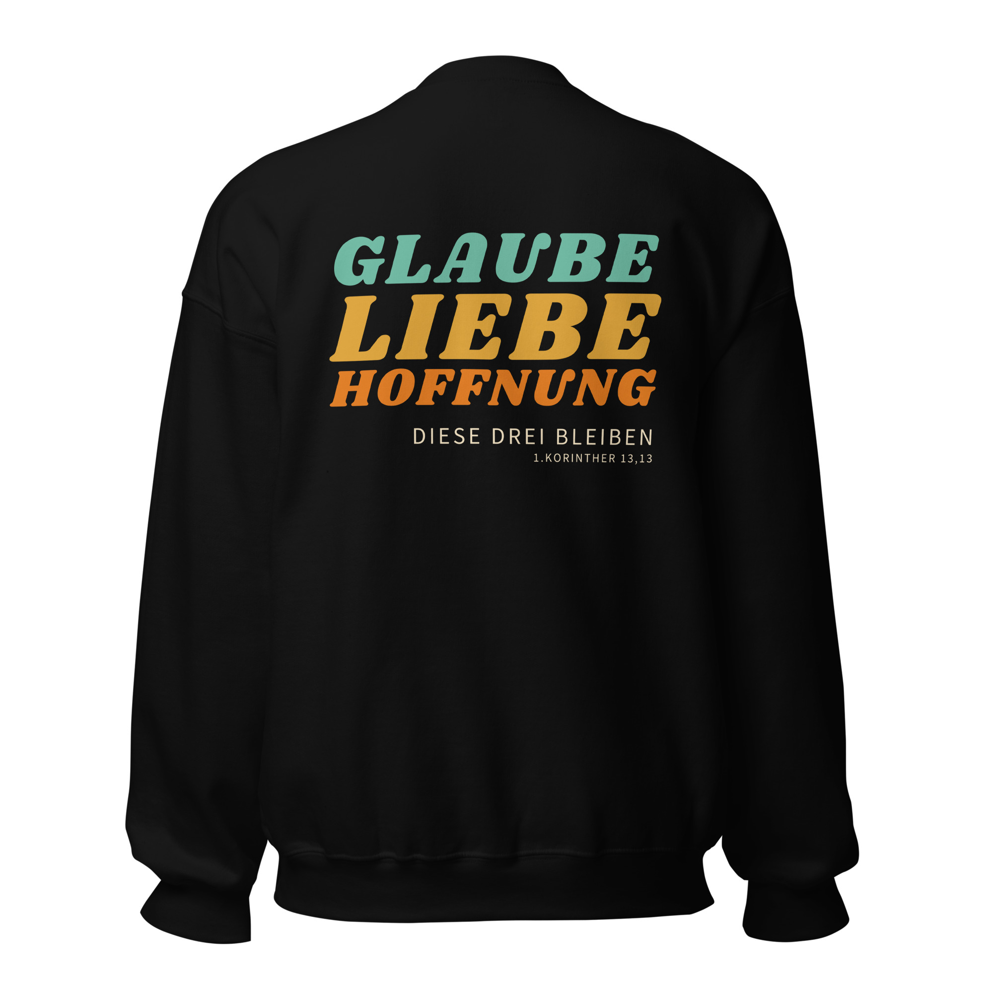 1.Korinther 13,13 - Pullover – Bild 1