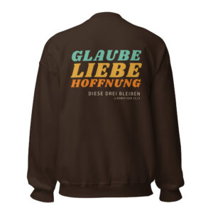 1.Korinther 13,13 - Pullover – Bild 3