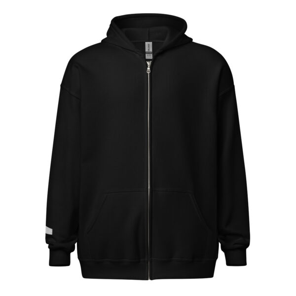2026 - Logo weiß groß - Unisex Heavy-Blend Zip Hoodie