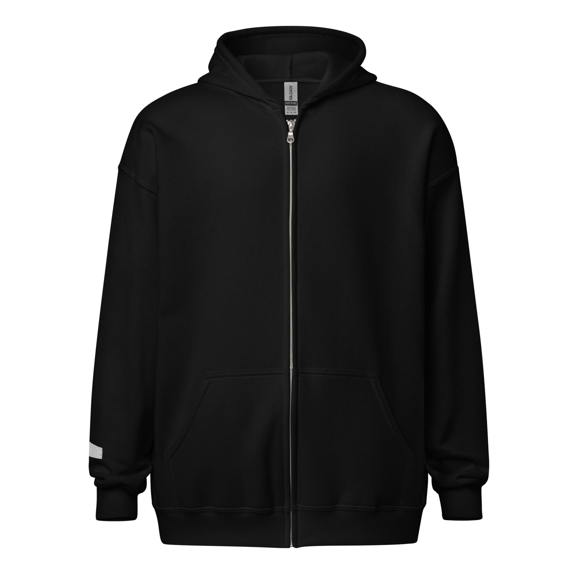 2026 - Logo weiß groß - Unisex Heavy-Blend Zip Hoodie – Bild 1