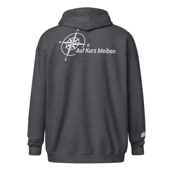 2026 - Logo weiß groß - Unisex Heavy-Blend Zip Hoodie