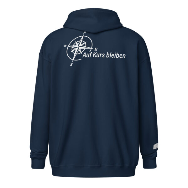 2026 - Logo weiß groß - Unisex Heavy-Blend Zip Hoodie