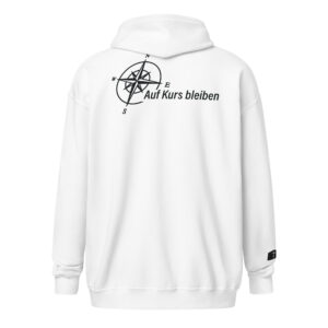 2026 - Logo schwarz groß - Unisex Heavy-Blend Zip Hoodie