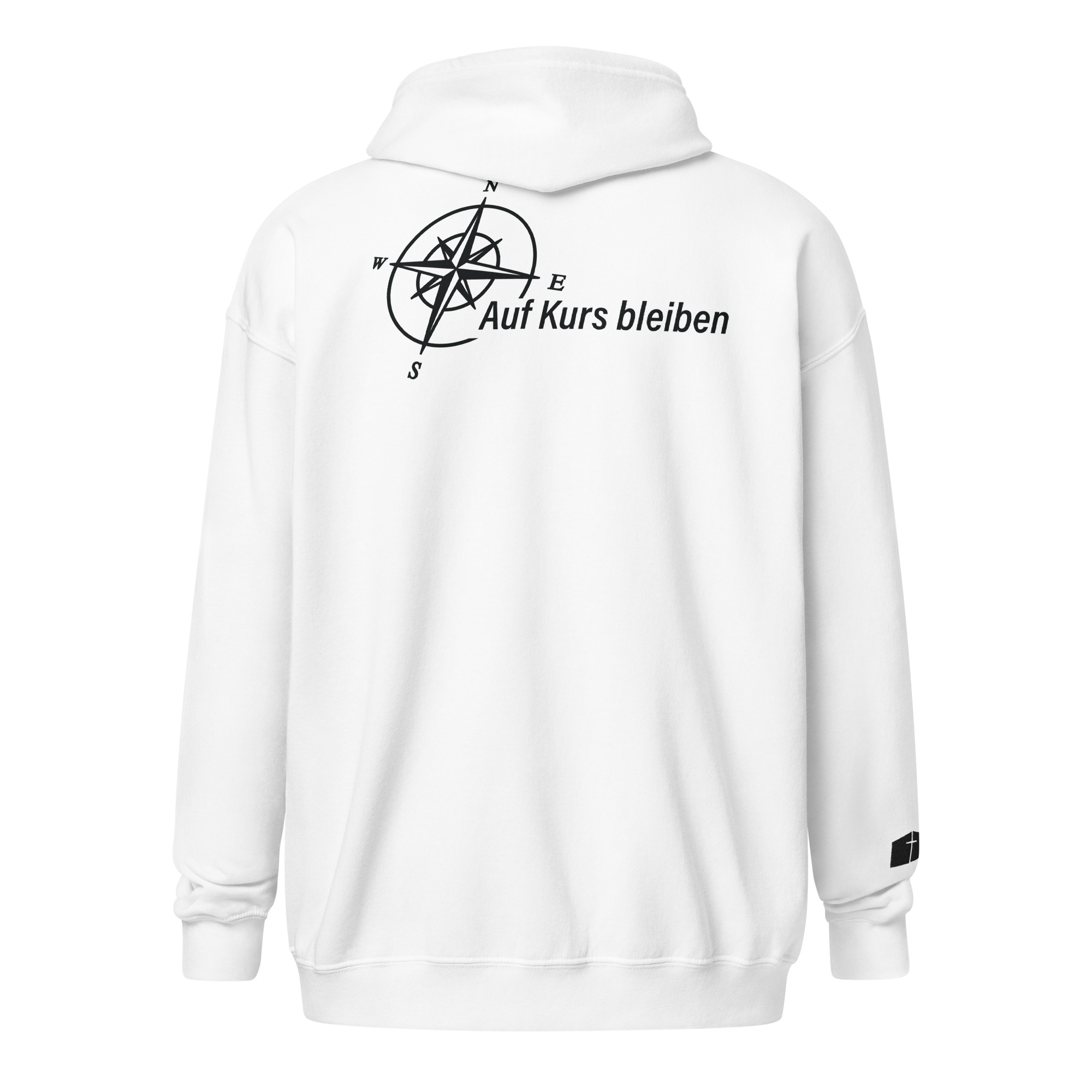 2026 - Logo schwarz groß - Unisex Heavy-Blend Zip Hoodie – Bild 1