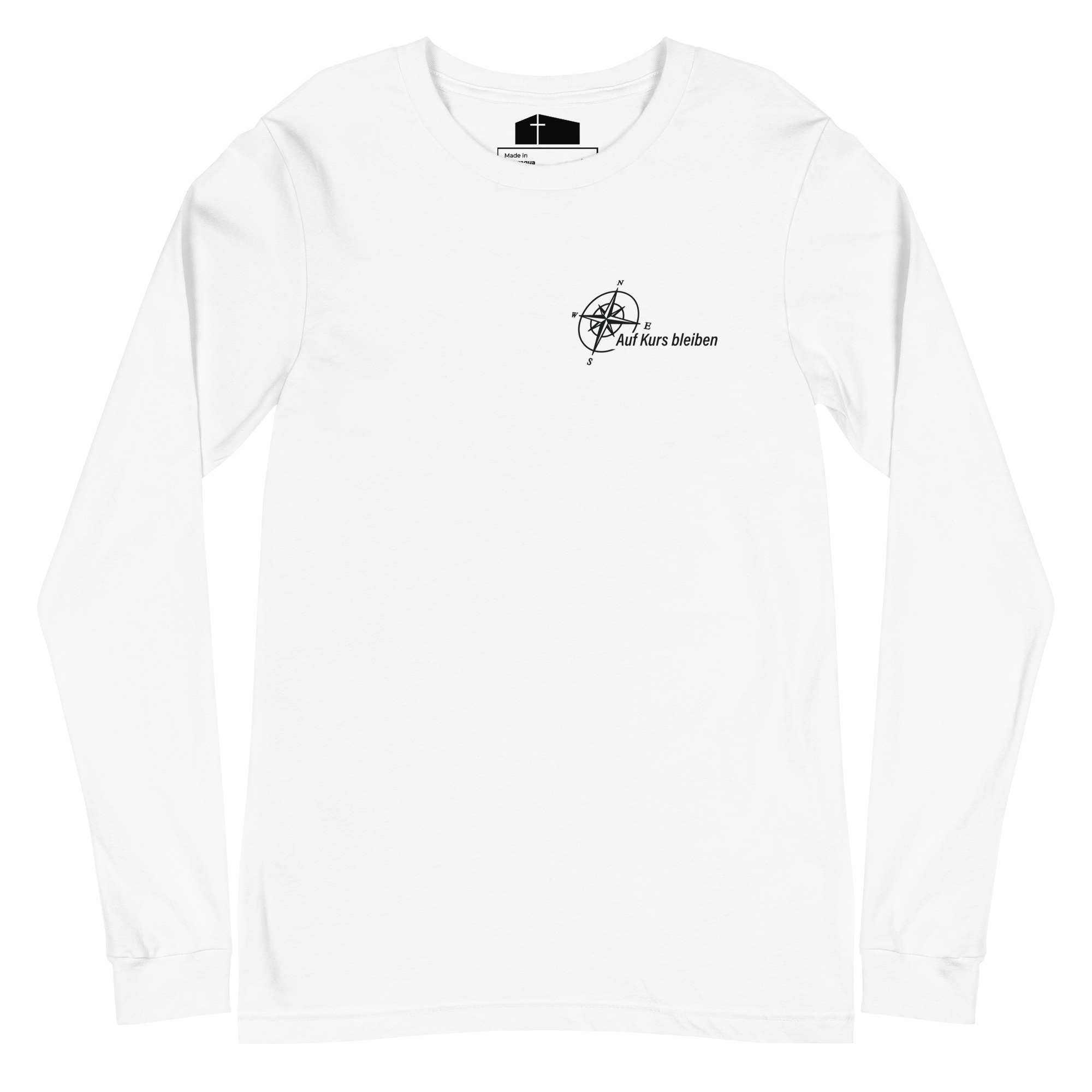 2026 - Logo schwarz - Langärmeliges Unisex-T-Shirt – Bild 1