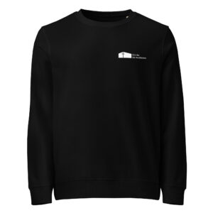 Weißes Kiw-Logo - Bio-Pullover - Unisex