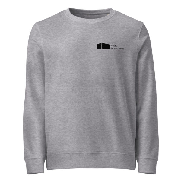 Schwarzes Kiw-Logo - Bio-Pullover - Unisex