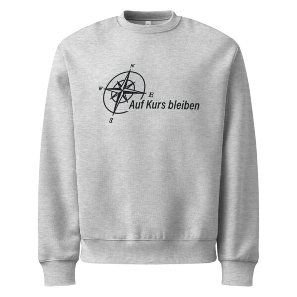 2026 - Logo schwarz groß - Schwerer Oversized Pullover