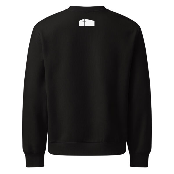 2026 - Logo weiß - Schwerer Oversized Pullover