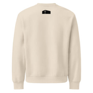 2026 - Logo schwarz - Schwerer Oversized Pullover – Bild 6