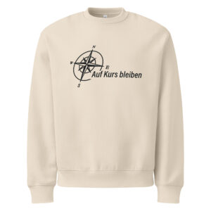 2026 - Logo schwarz groß - Schwerer Oversized Pullover