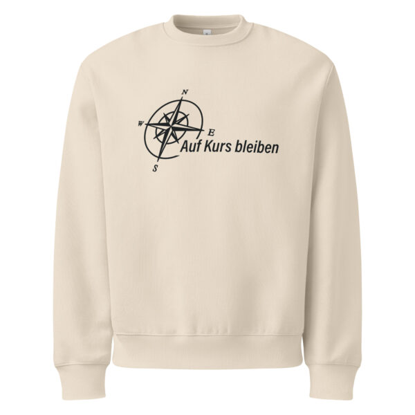 2026 - Logo schwarz groß - Schwerer Oversized Pullover