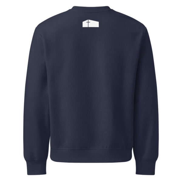 2026 - Logo weiß - Schwerer Oversized Pullover