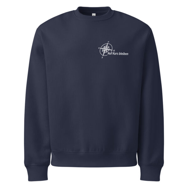 2026 - Logo weiß - Schwerer Oversized Pullover