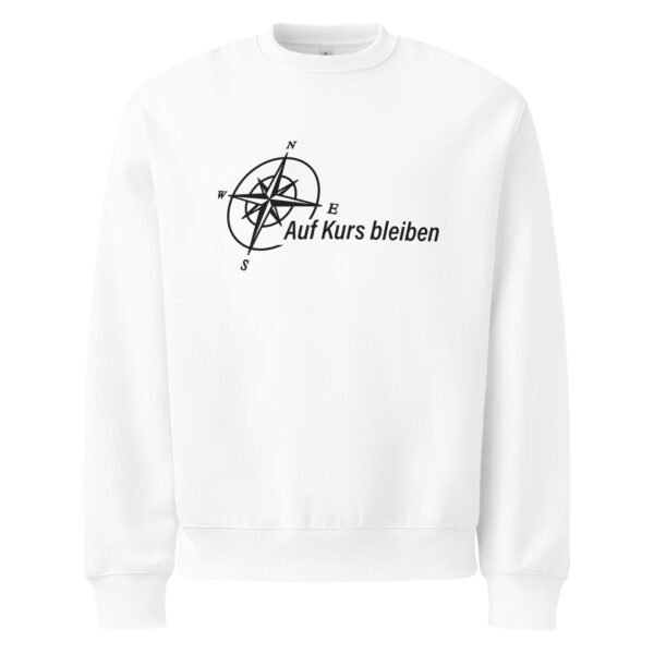 2026 - Logo schwarz groß - Schwerer Oversized Pullover