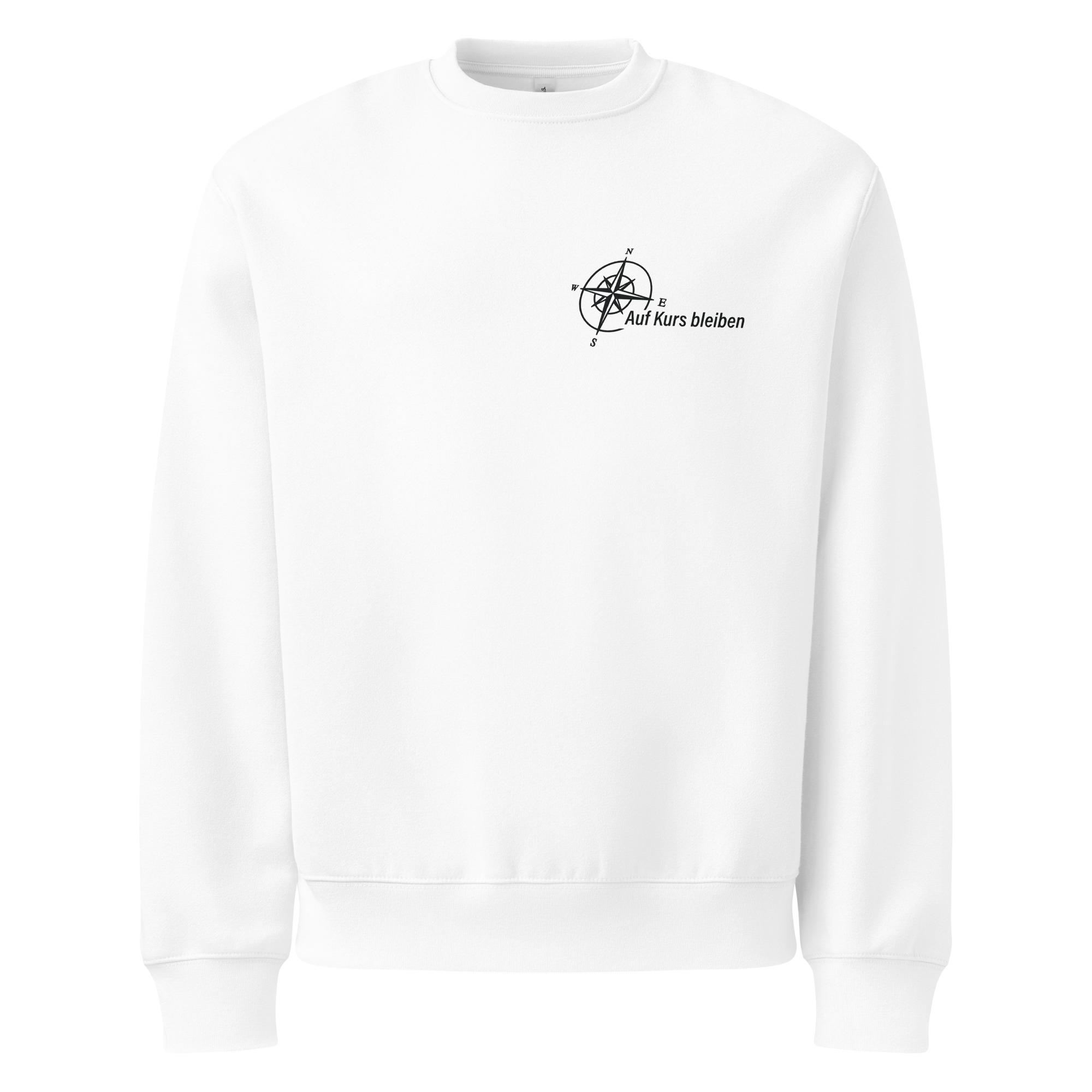 2026 - Logo schwarz - Schwerer Oversized Pullover – Bild 2