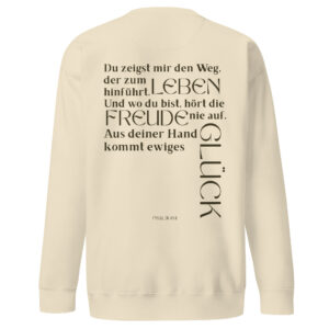Psalm 16 - Premium-Pullover – Bild 2