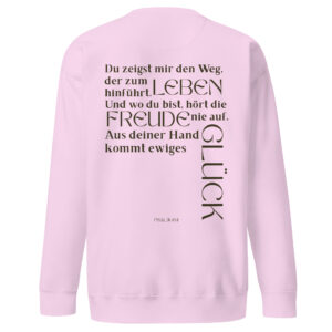 Psalm 16 - Premium-Pullover – Bild 4