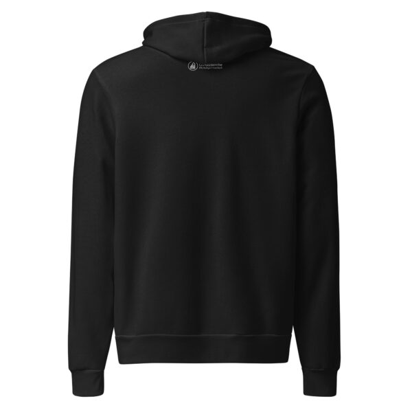Weißes Logo - Unisex-Kapuzenpullover