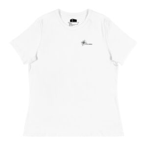 2026 - Logo schwarz - Lockeres Damen-T-Shirt