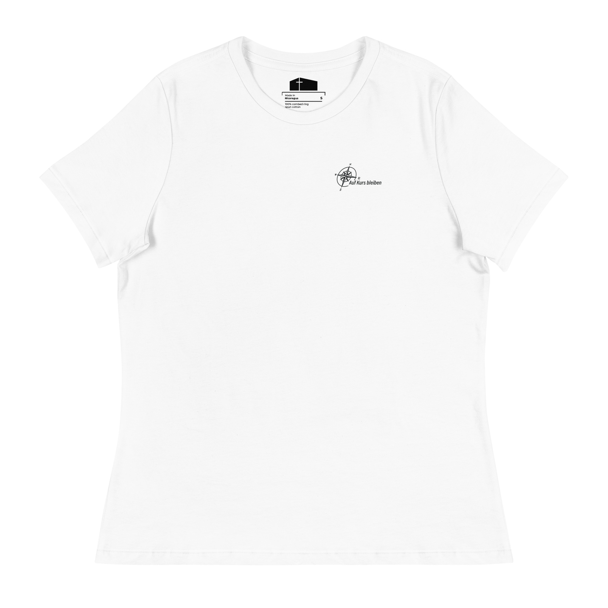 2026 - Logo schwarz - Lockeres Damen-T-Shirt – Bild 1