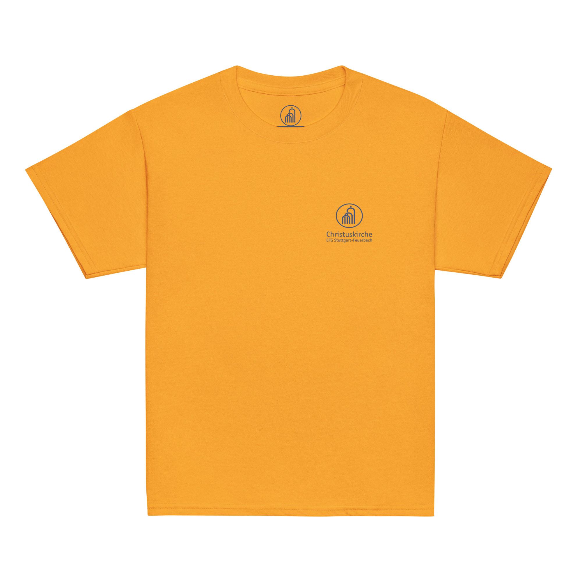 Blaues Logo - T-Shirt für (Pre-)Teens – Bild 1