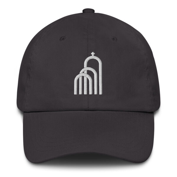 Weißes Logo - Dad-Hat