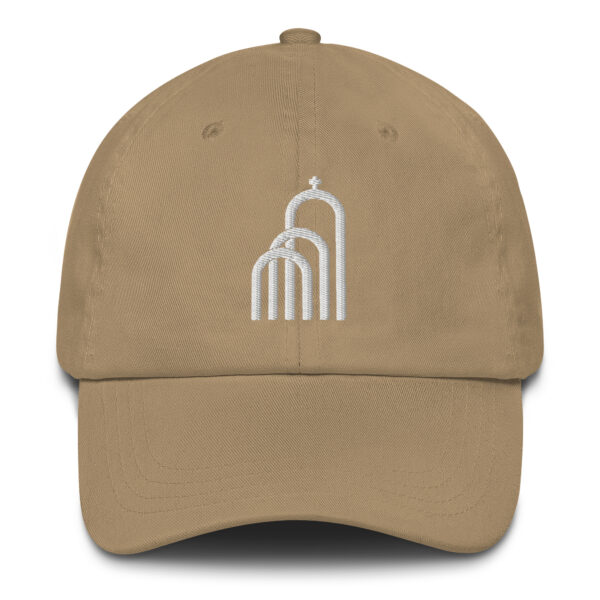 Weißes Logo - Dad-Hat