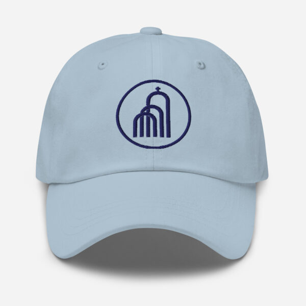Blaues Logo - Dad-Hat