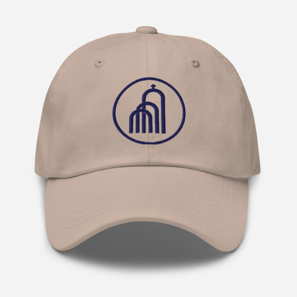 Blaues Logo - Dad-Hat