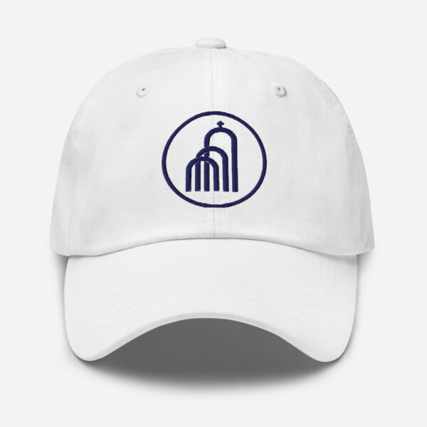 Blaues Logo - Dad-Hat