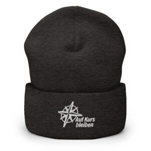 2026 - Logo weiß - Umgeschlagene Beanie – Bild 3