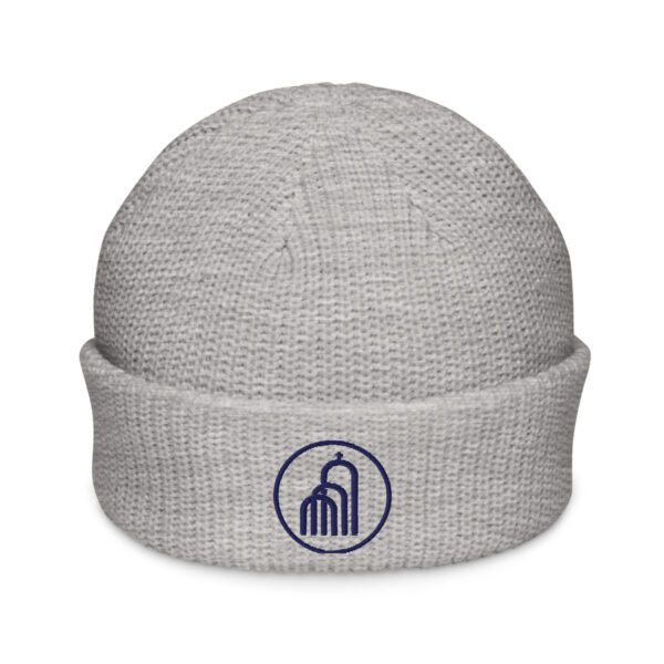 Blaues Logo - Fischermütze