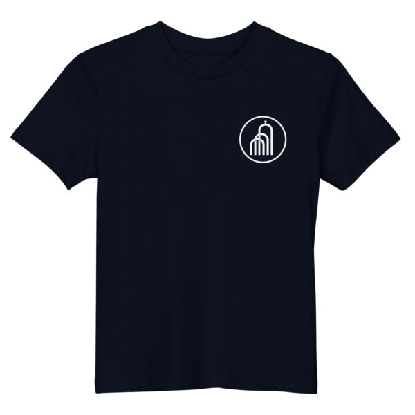 Weißes Logo - Bio-T-Shirt für Kinder