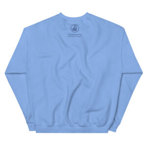 Blaues Logo - Unisex-Pullover – Bild 2