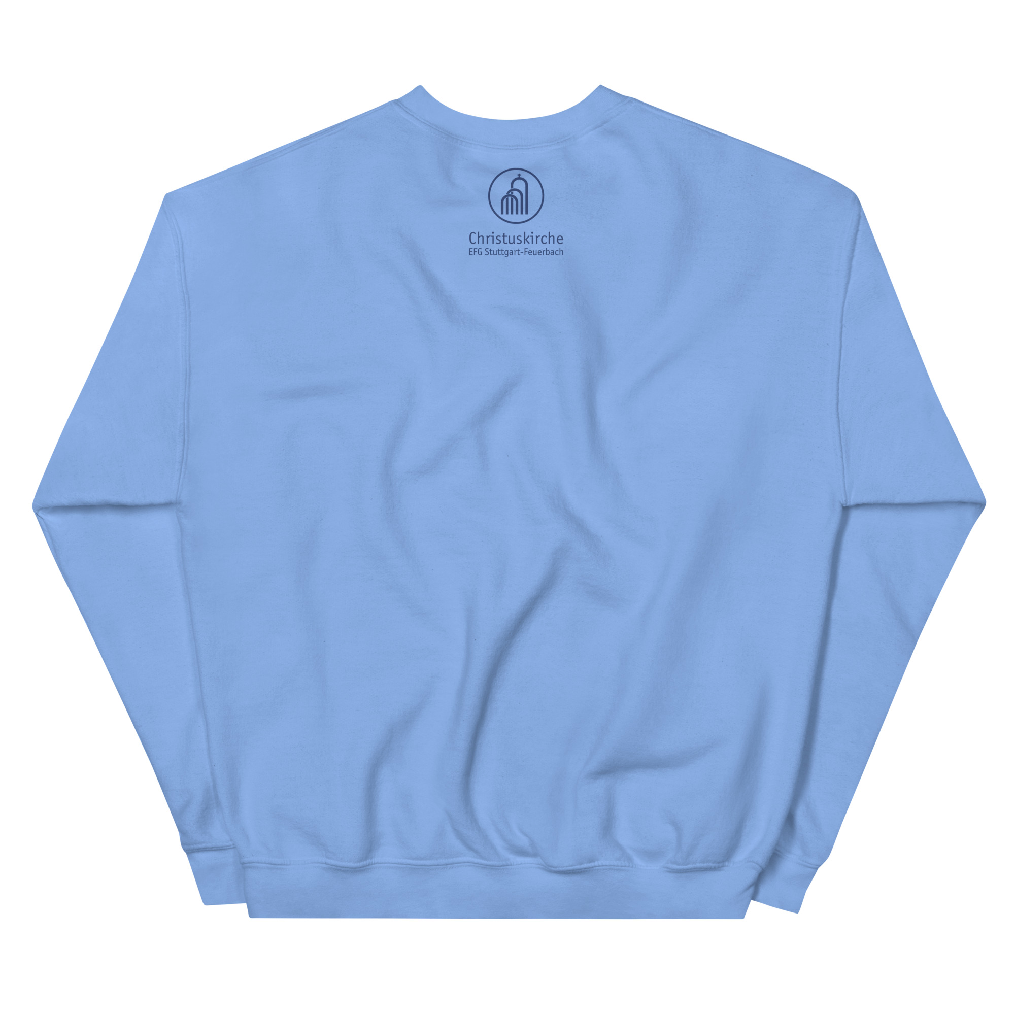 Blaues Logo - Unisex-Pullover – Bild 2