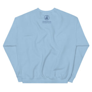 Blaues Logo - Unisex-Pullover – Bild 4