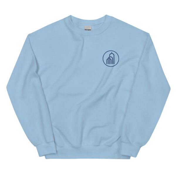 Blaues Logo - Unisex-Pullover
