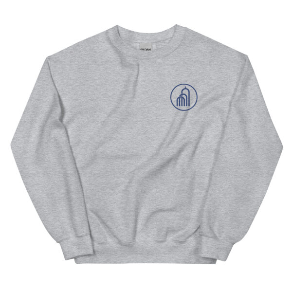 Blaues Logo - Unisex-Pullover