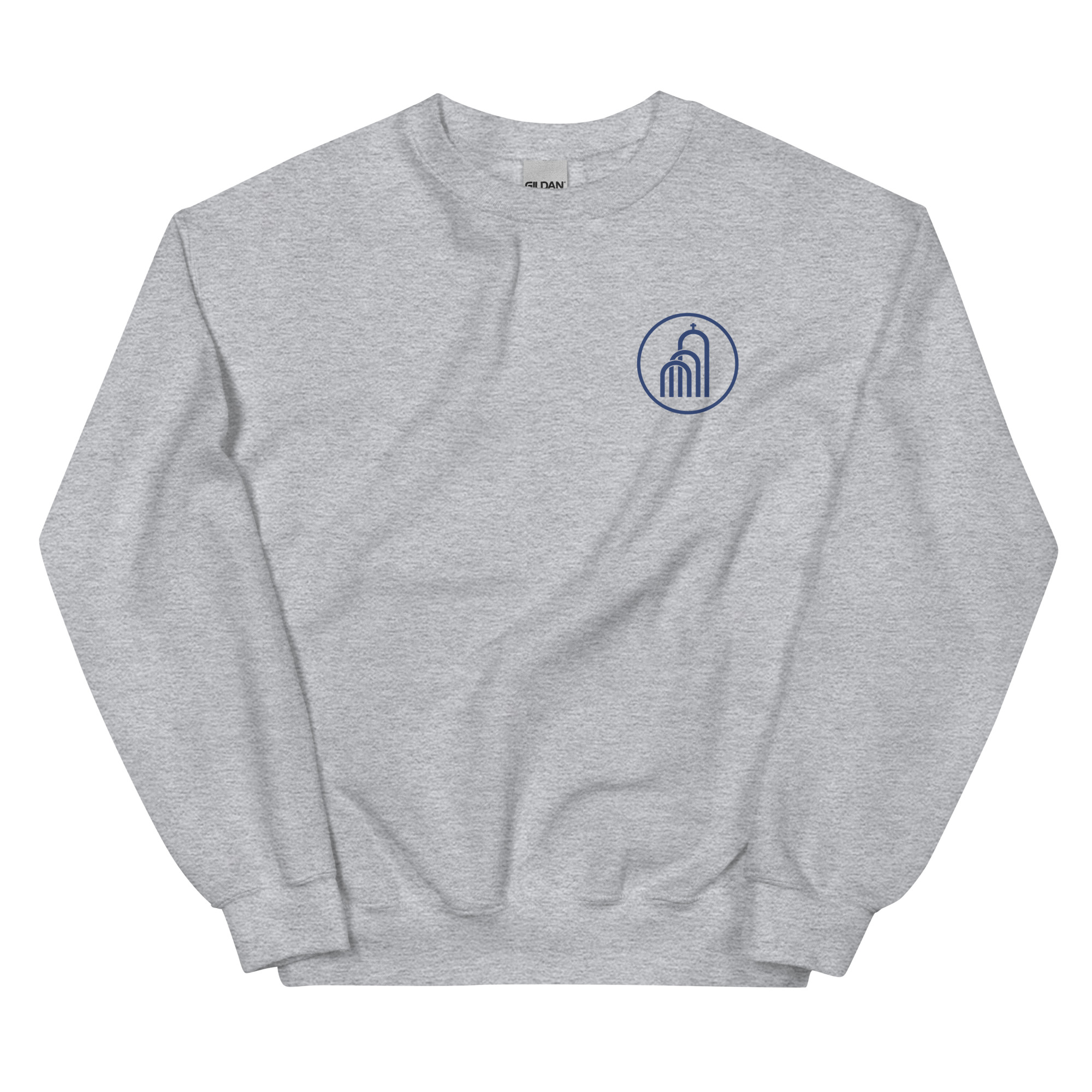 Blaues Logo - Unisex-Pullover – Bild 5