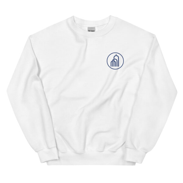 Blaues Logo - Unisex-Pullover