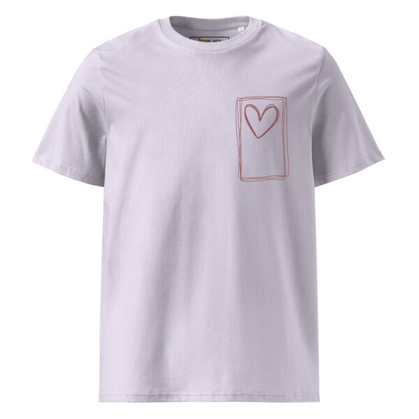 Liebe - Helles Bio-Baumwoll-T-Shirt