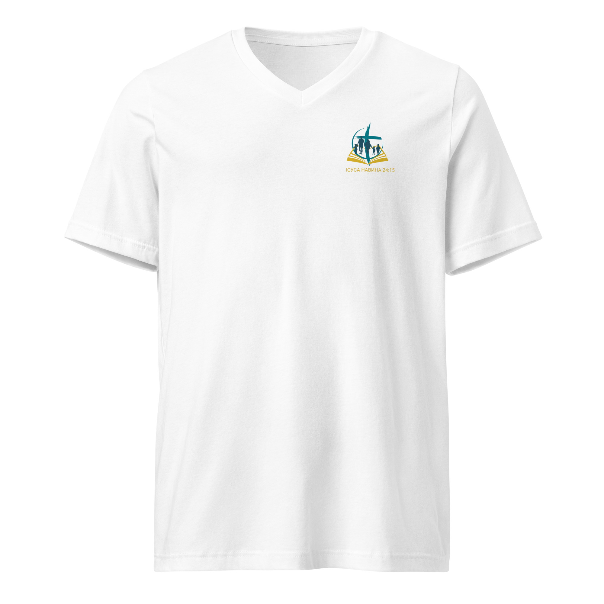 UA FAM - T-Shirt mit V-Ausschnitt – Bild 3